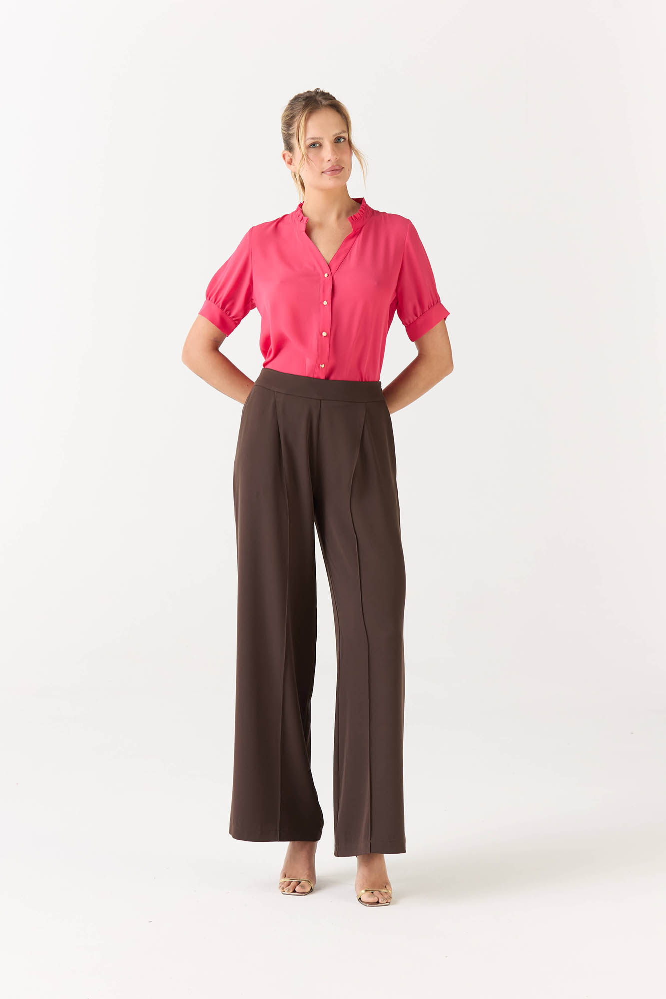 BLUSA AMELIE  FUCSIA