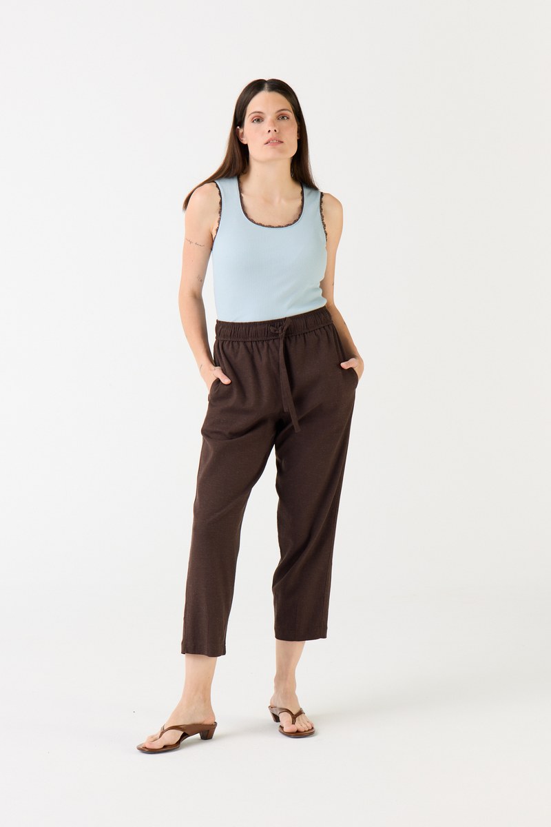 PANTALON BOHEME CHOCOLATE