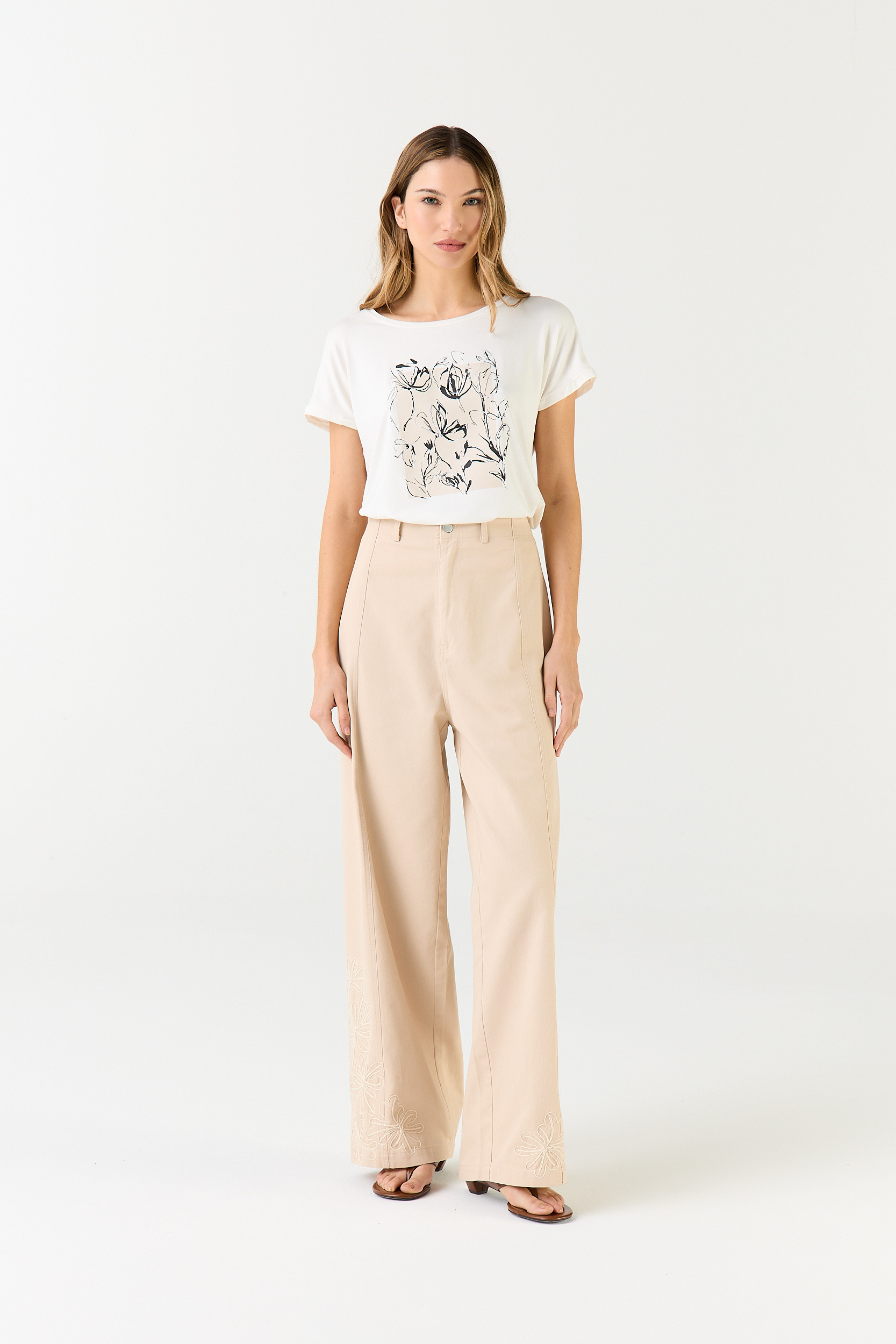 PANTALON MONOPOLI BEIGE