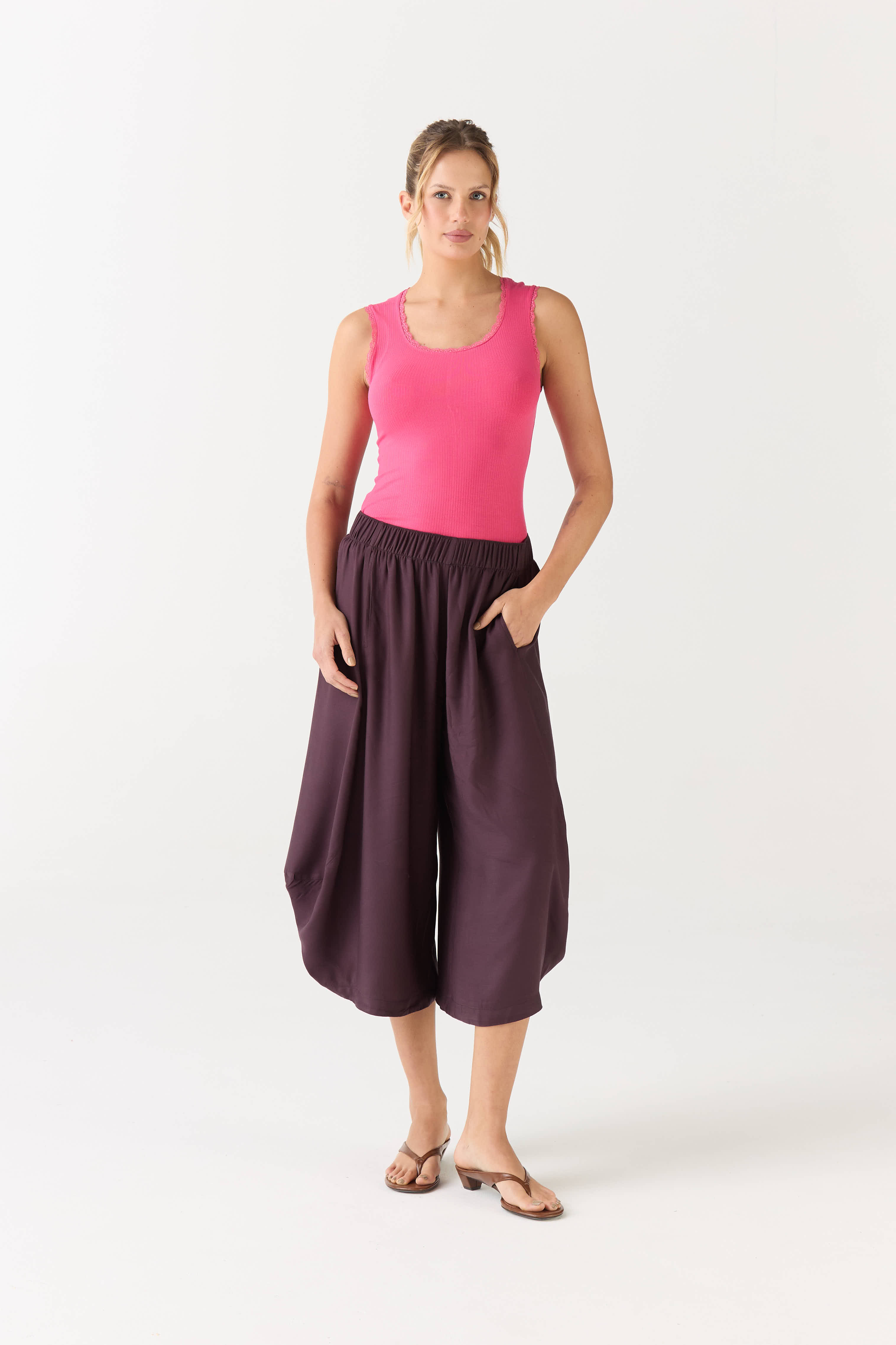 PANTALON PINTO CHOCOLATE