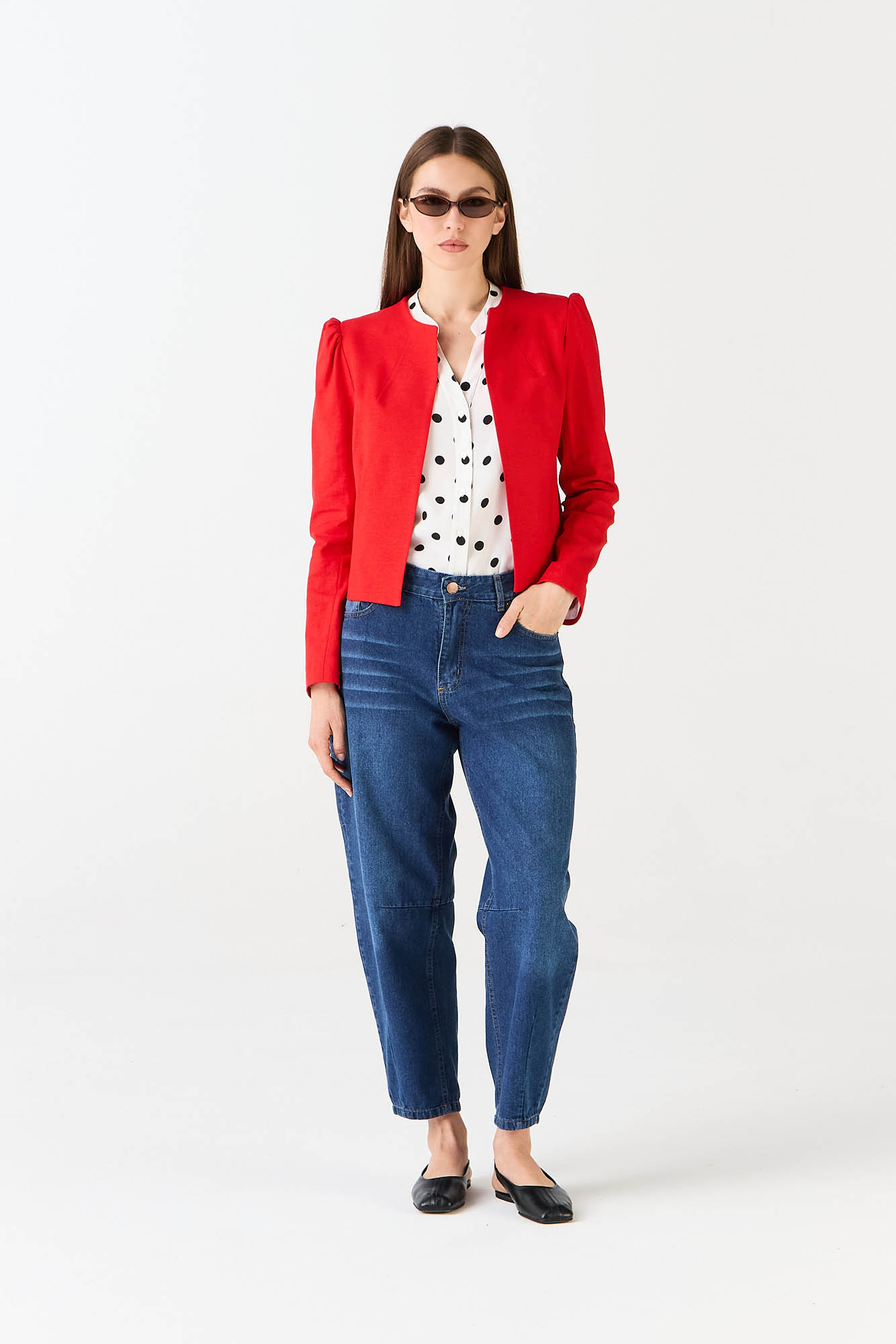 BLAZER MERCEDES ROJO