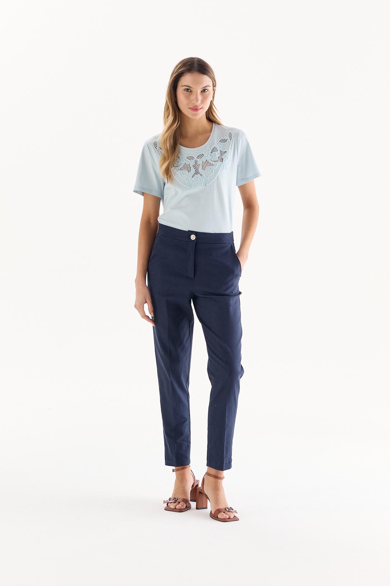 REMERA RAY CELESTE