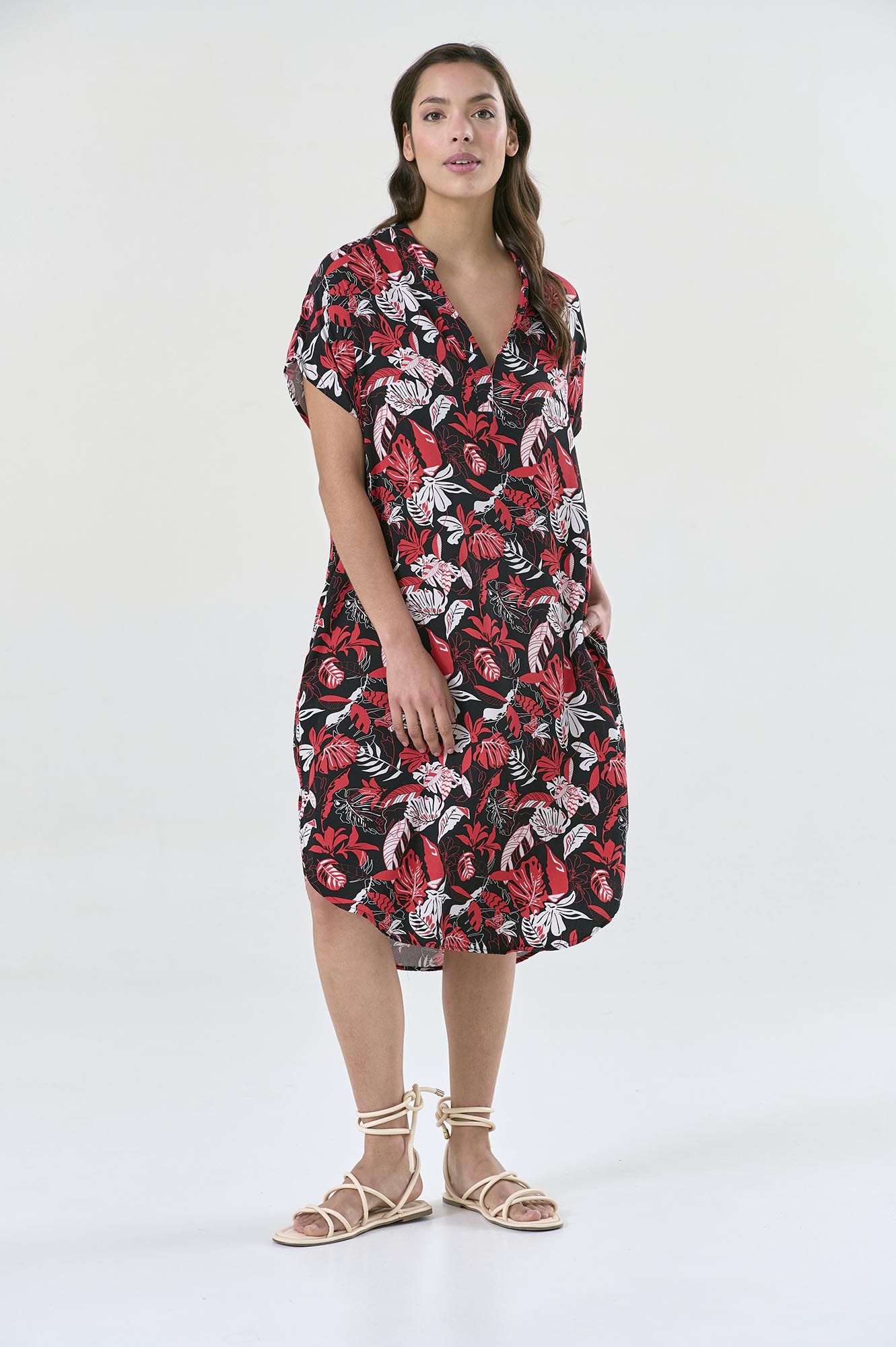 VESTIDO KAMBI ROJO